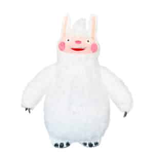 Costume gonflable monstre des neiges