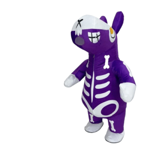 Costume gonflable chien fantôme