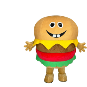 Costume gonflable hamburger
