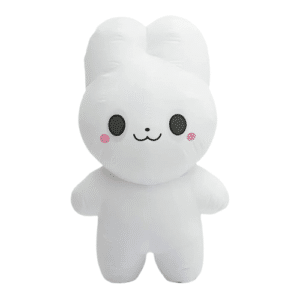 Costume gonflable lapin blanc