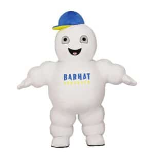 Costume gonflable bonhomme pneu