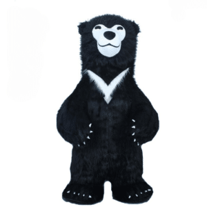 Costume gonflable ours noir