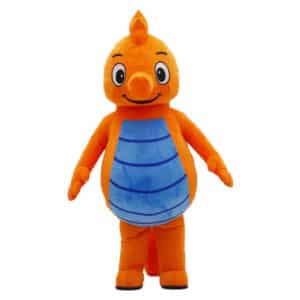 Mascotte gonflable hippocampe
