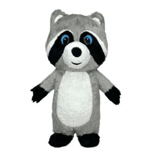 Costume gonflable raton laveur