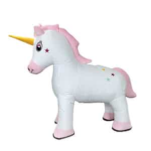 Costume gonflable licorne rose