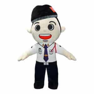 Costume gonflable policier