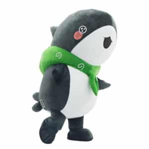 Costume gonflable requin bandana