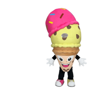 Costume gonflable glace