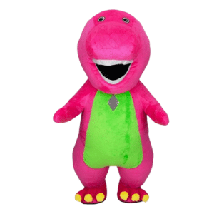 Costume gonflable dragon violet