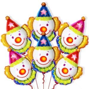 Ballon tête de clown
