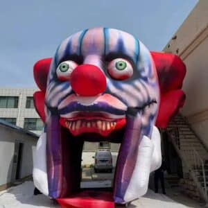 Arche gonflable clown horreur