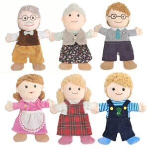 Marionnettes à main famille