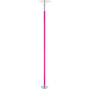 Barre de pole dance inox rose