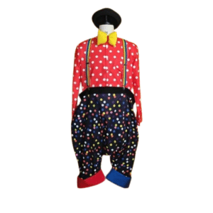 Costume clown performance
