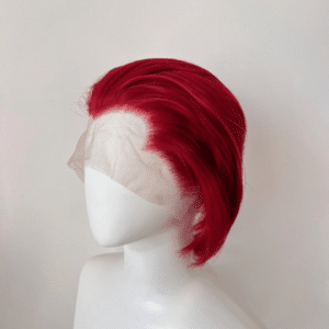 Perruque clown professionnelle rouge