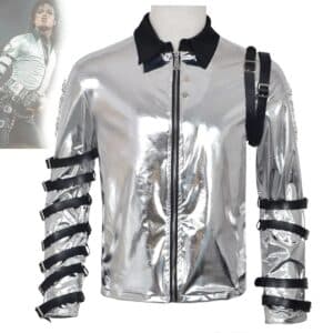 Veste argentée Michael Jackson