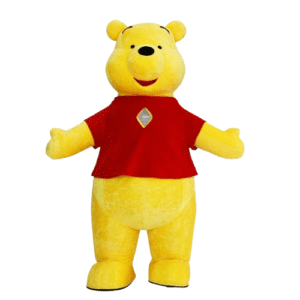Mascotte gonflable Winnie l'ourson
