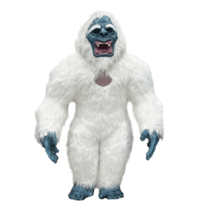 Mascotte monstre des neiges