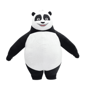 Mascotte gonflable panda