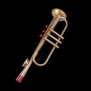 Trompette de fanfare en laiton