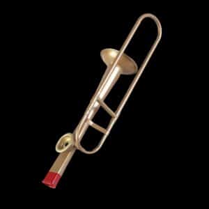 Trombone de fanfare en laiton