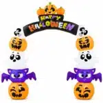 Arche gonflable citrouilles halloween LED