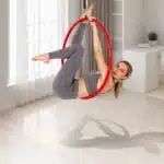 Cerceau aérien rouge