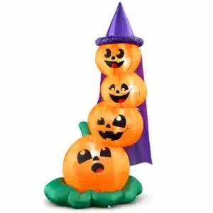Citrouilles gonflables empilées LED - Pumpkin Allemagne Pas de prise