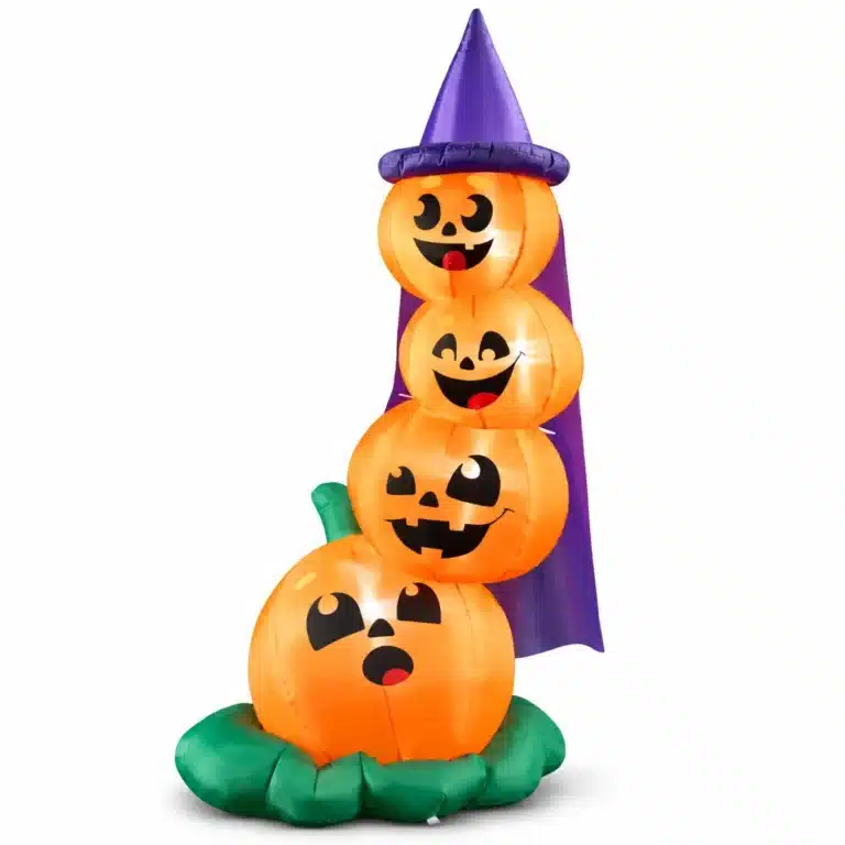 Citrouilles gonflables empilées LED - Pumpkin Allemagne Pas de prise