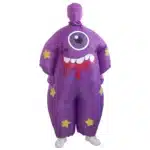 Costume gonflable cyclope violet - Cyclope violet