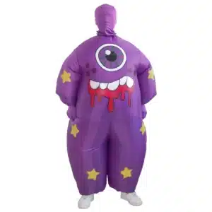 Costume gonflable cyclope violet - Cyclope violet