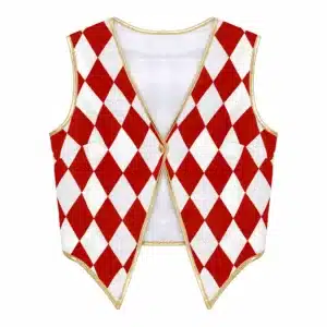 Gilet à carreaux cirque femme