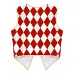 Gilet à carreaux cirque femme