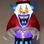 Grand clown gonflable halloween