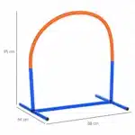 Kit de 4 arceaux d’agility pour chien