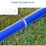 Kit de 4 arceaux d’agility pour chien