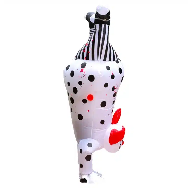 Mascotte gonflable clown terrifiant