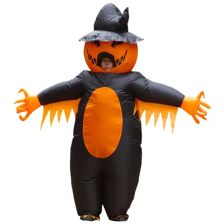 Mascotte gonflable épouventail - Citrouille