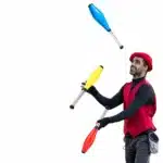 Massues de jonglage 52 cm (lot de 3)