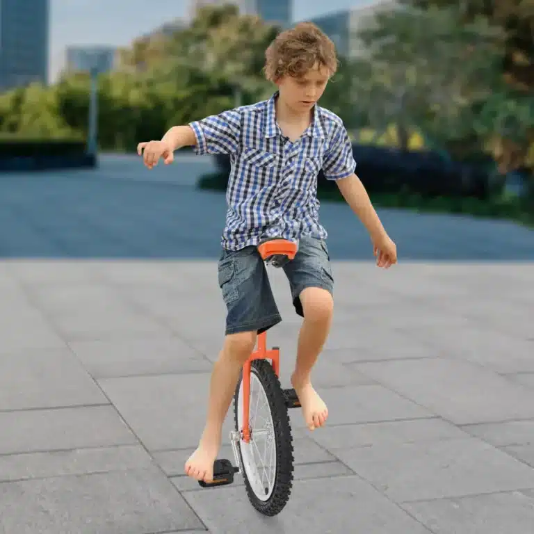 Monocycle orange (18 pouces)