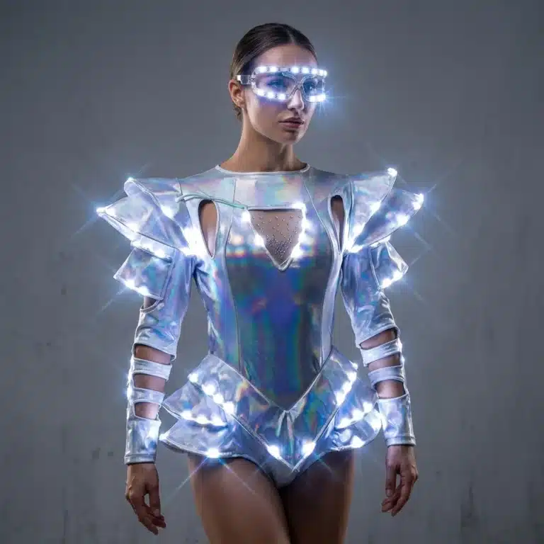 Robe blanche LED