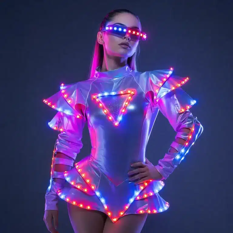 Robe blanche LED