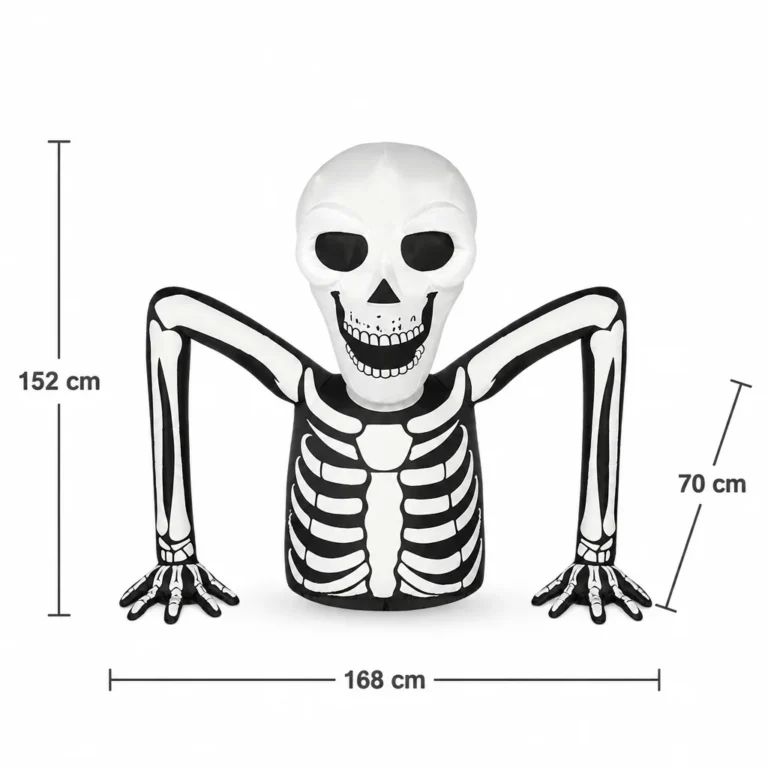 Squelette gonflable halloween